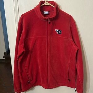 Columbia fleece with University of Dayton logo
